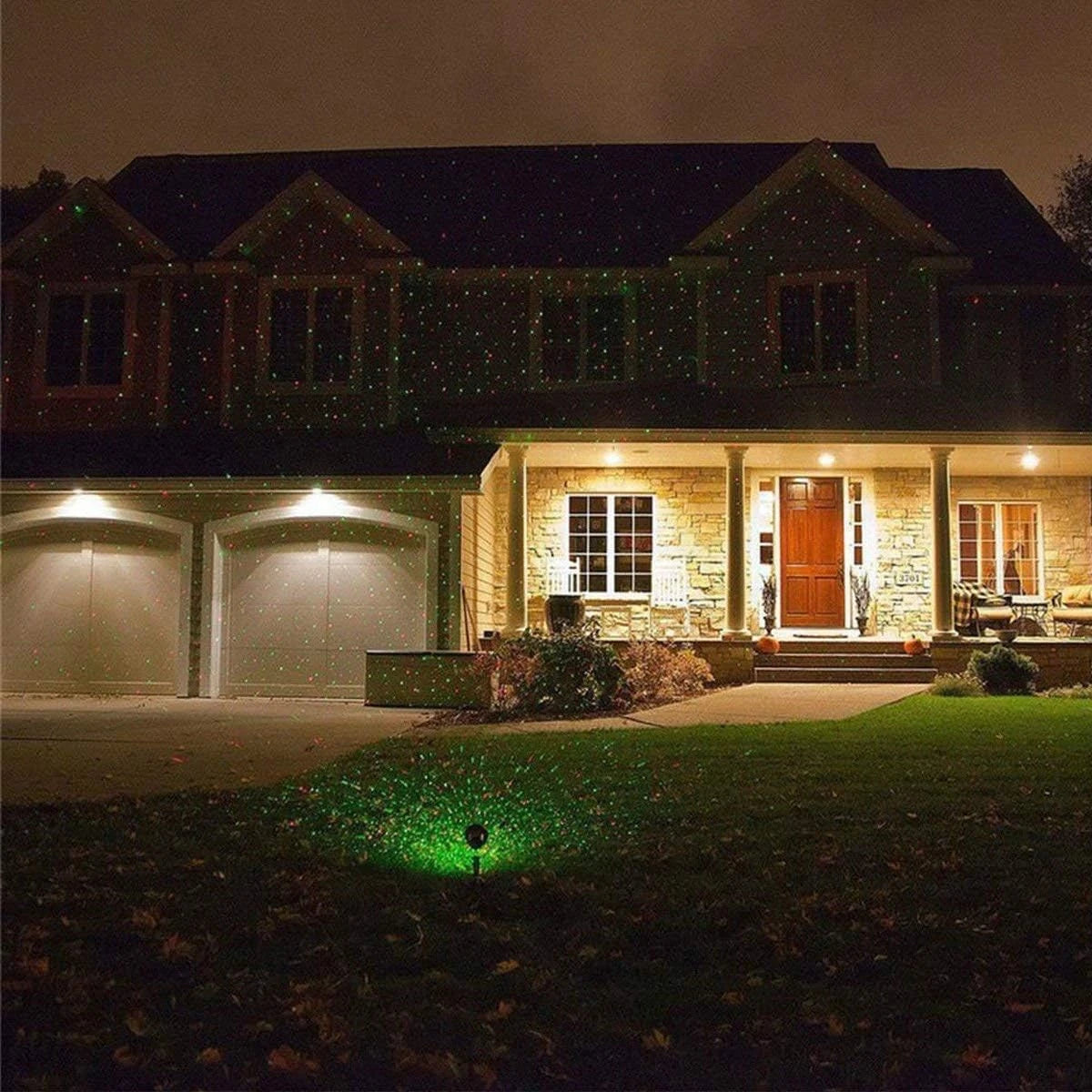 Laser Light Projector – Red & Green Lights for Indoor & Outdoor Use
